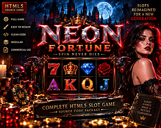 Neon Fortune – HTML5 Slot Game Source Code game screenshot