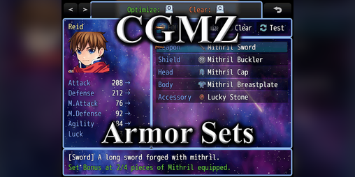 Cover image for [CGMZ] Armor Sets