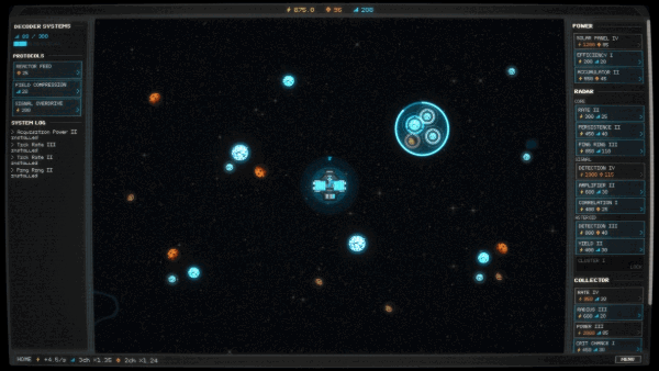 Generating resources and expanding the relay station