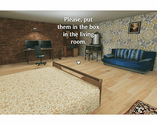 Moving Game - A game about moving on and fixing a broken heart.
