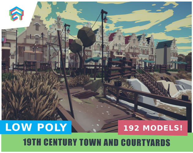 19th Century Town and Courtyards