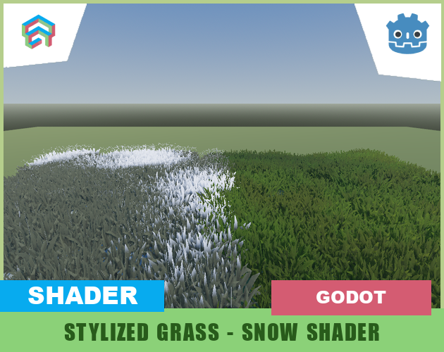 Godot 4 Stylized Grass Wind Shader