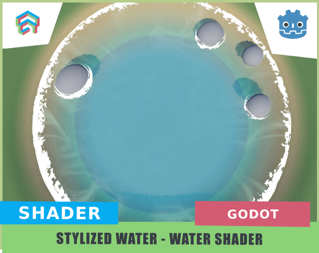 Godot 4 Cool Water Shader