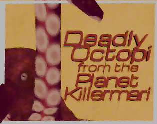 Deadly Octopi from the Planet Killermari game screenshot
