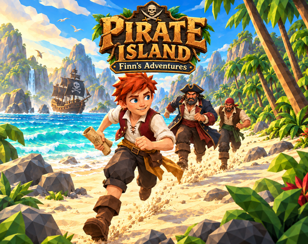 Cover image for Pirate Island: Finn's Adventures