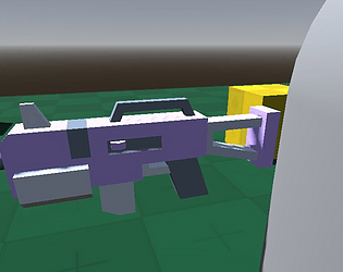 3D shooter dev version game screenshot