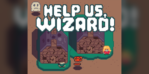 Cover image for Help Us, Wizard!