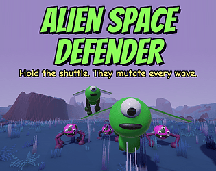 Alien Space Defender game screenshot