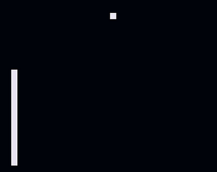 Ragemegioun's Pong game screenshot