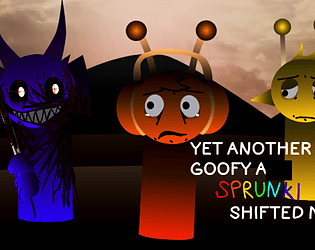 yet another f*cking goofy a** sprunki shifted mod game screenshot