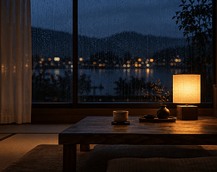 A Little Pause — Rainy Room game screenshot