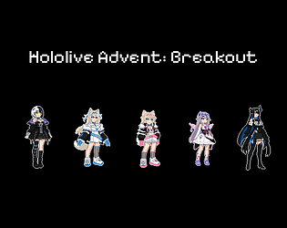 HoloAdvent: Breakout game screenshot