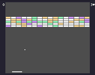 Ragemegioun's Breakout game screenshot