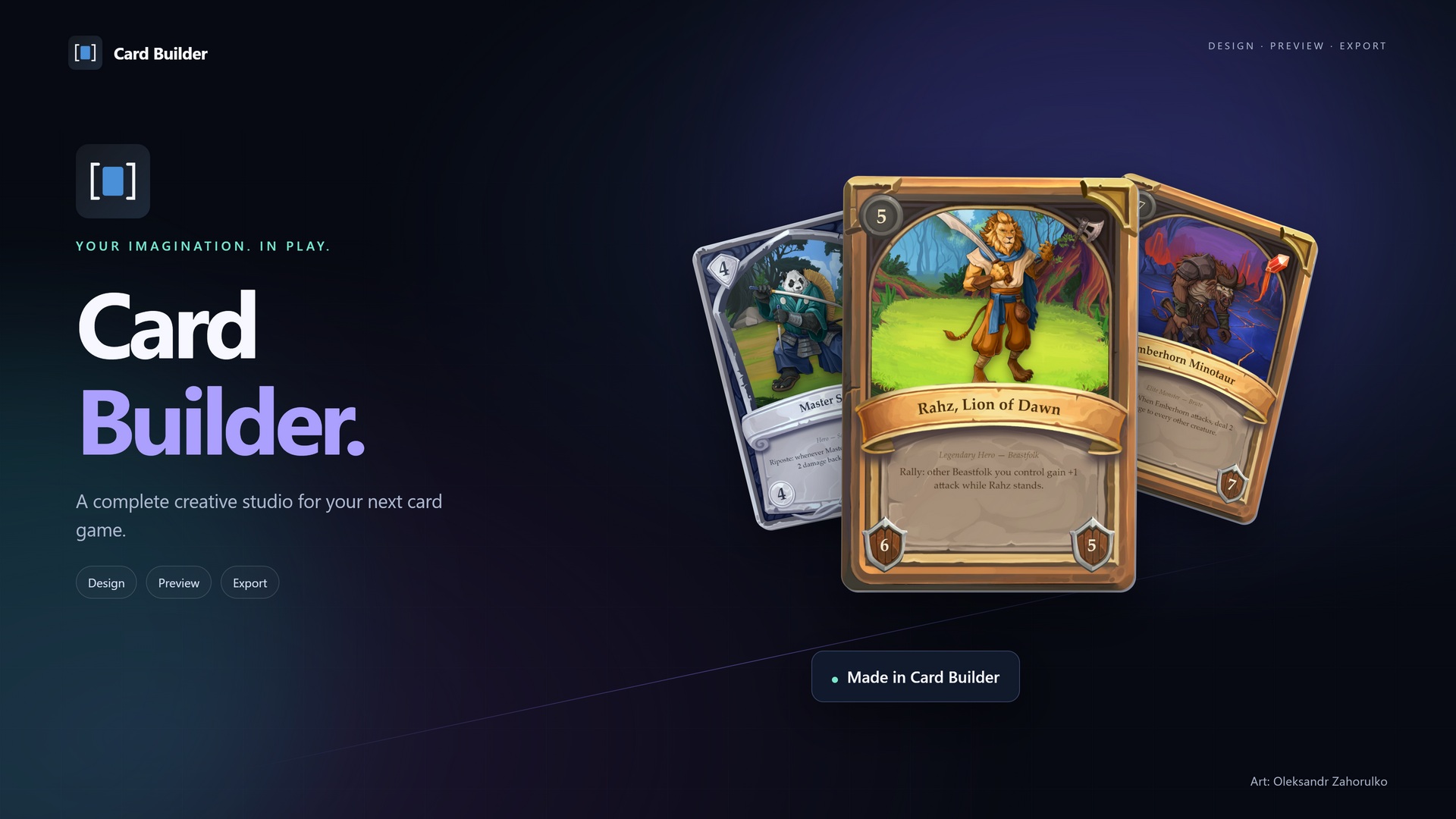 Card Builder