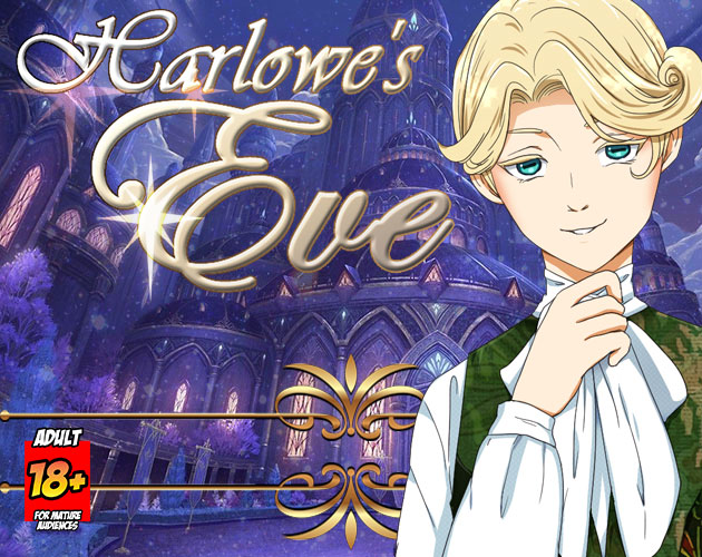 Cover image for [IF] Harlowe's Eve (BL Yaoi 18+)