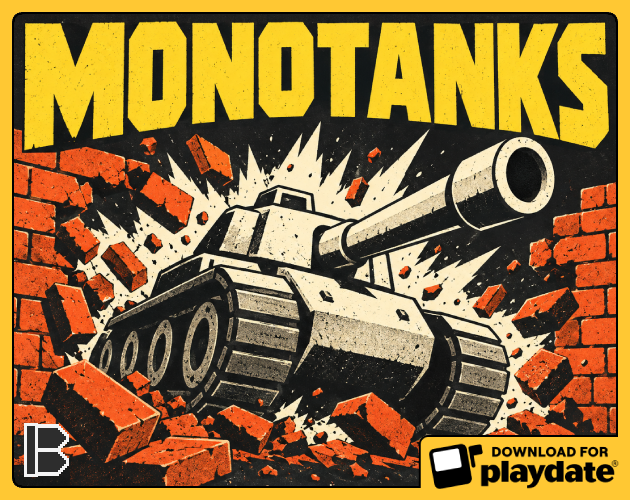 MonoTanks for Playdate