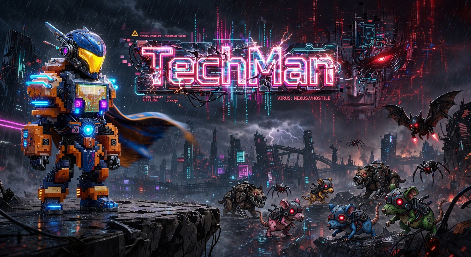Cover image for TechMan (Vertical Slice)