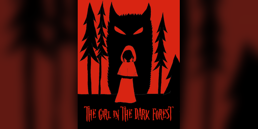 Cover image for The girl in the dark forest