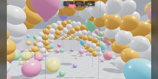 Cover image for Balloon mania