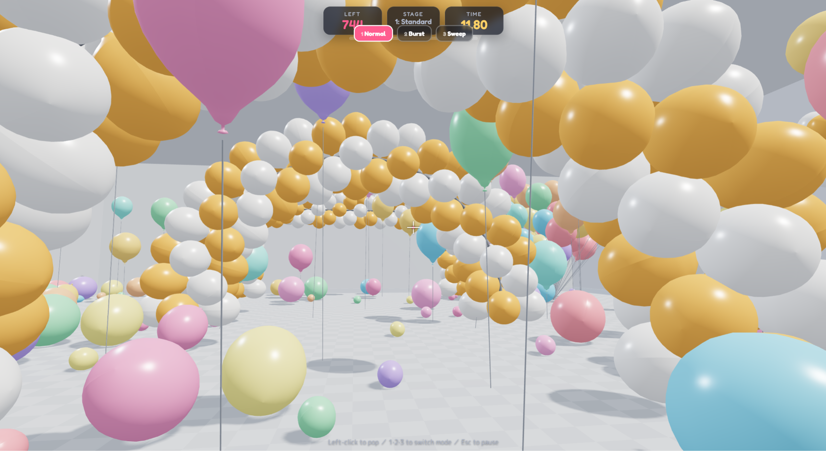 Cover image for Balloon mania
