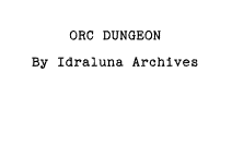 Cover image for Orc Dungeon