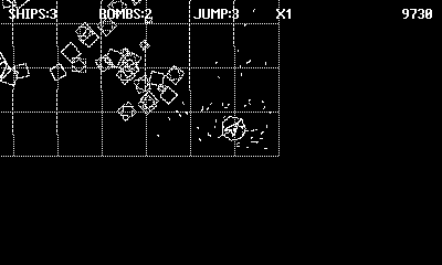 Chaos Vectors Playdate game screenshot