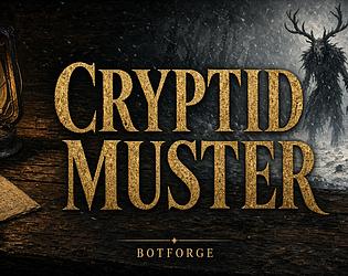 Cryptid Muster game screenshot