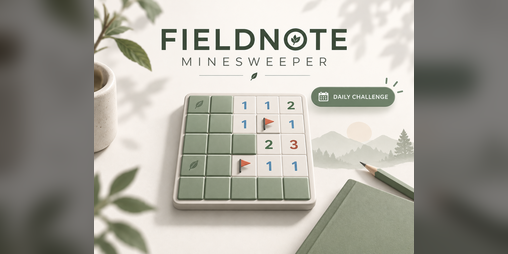Cover image for FIELDNOTE Minesweeper