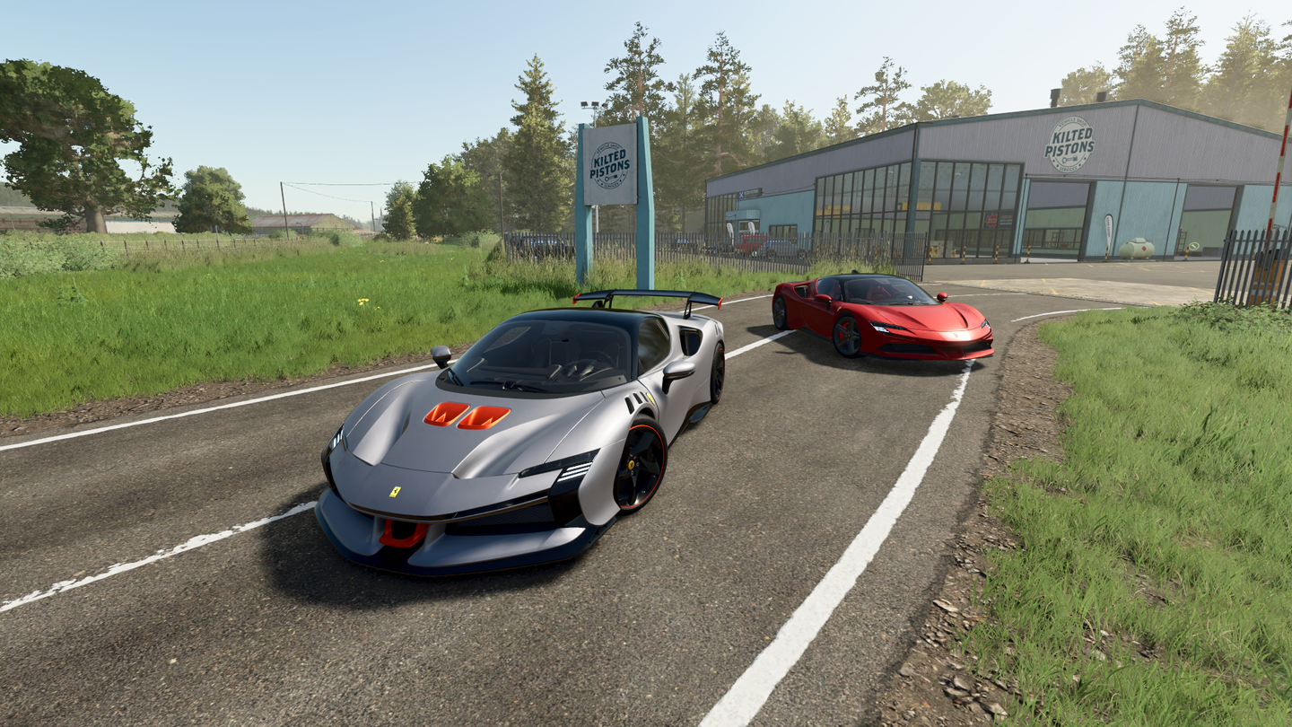 Cover image for FS25 Ferrari SF90 V1.4.0.0