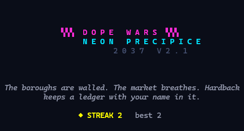Cover image for Dopewars365