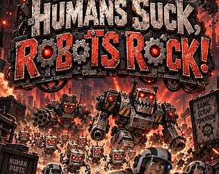 Humans suck, Robots rock! game screenshot
