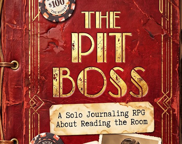 Cover image for THE PIT BOSS a solo journaling RPG