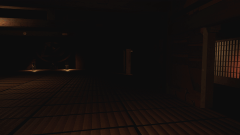 An apparition rushes toward the player in Midnight Shrine