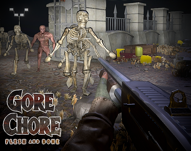 Cover image for Gore Chores - Flesh And Bone (Prototype)