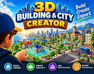 3d Building and City Creator game screenshot