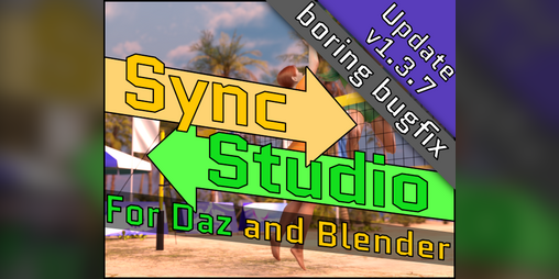 Cover image for Sync Studio for Daz and Blender
