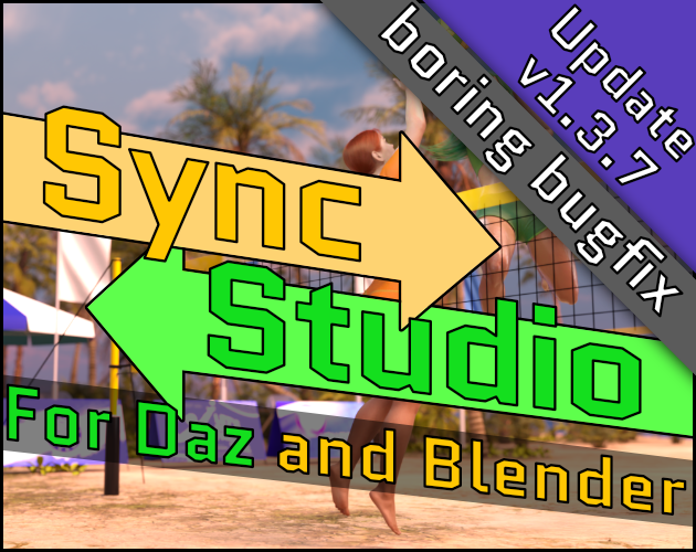 Cover image for Sync Studio for Daz and Blender