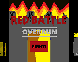 Red Battle Overrun game screenshot