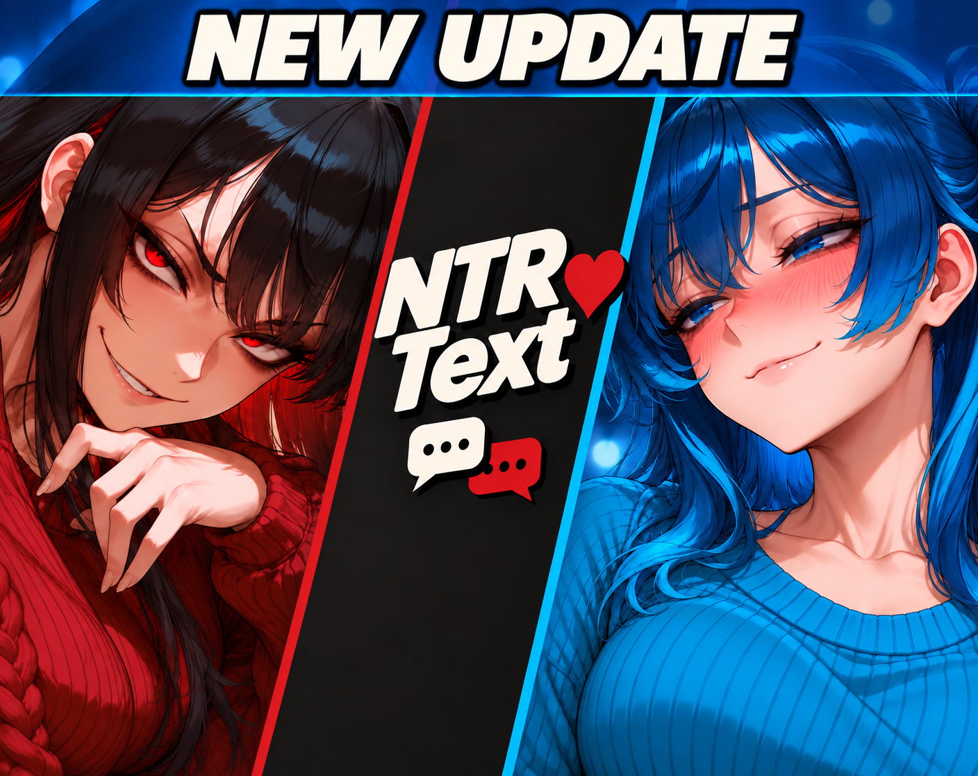 Cover art for NTR Text by Sapphira — adult visual novel