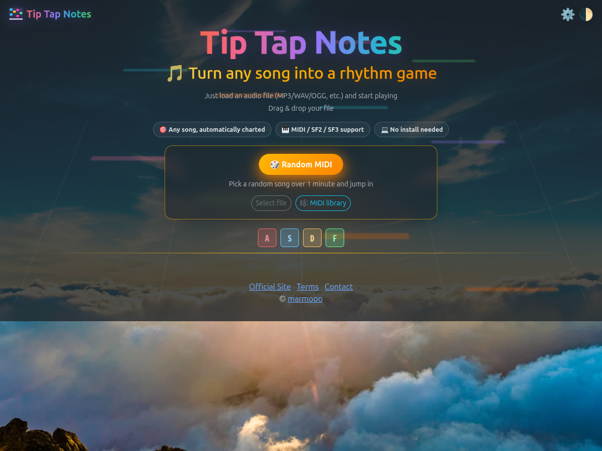 Tip Tap Notes