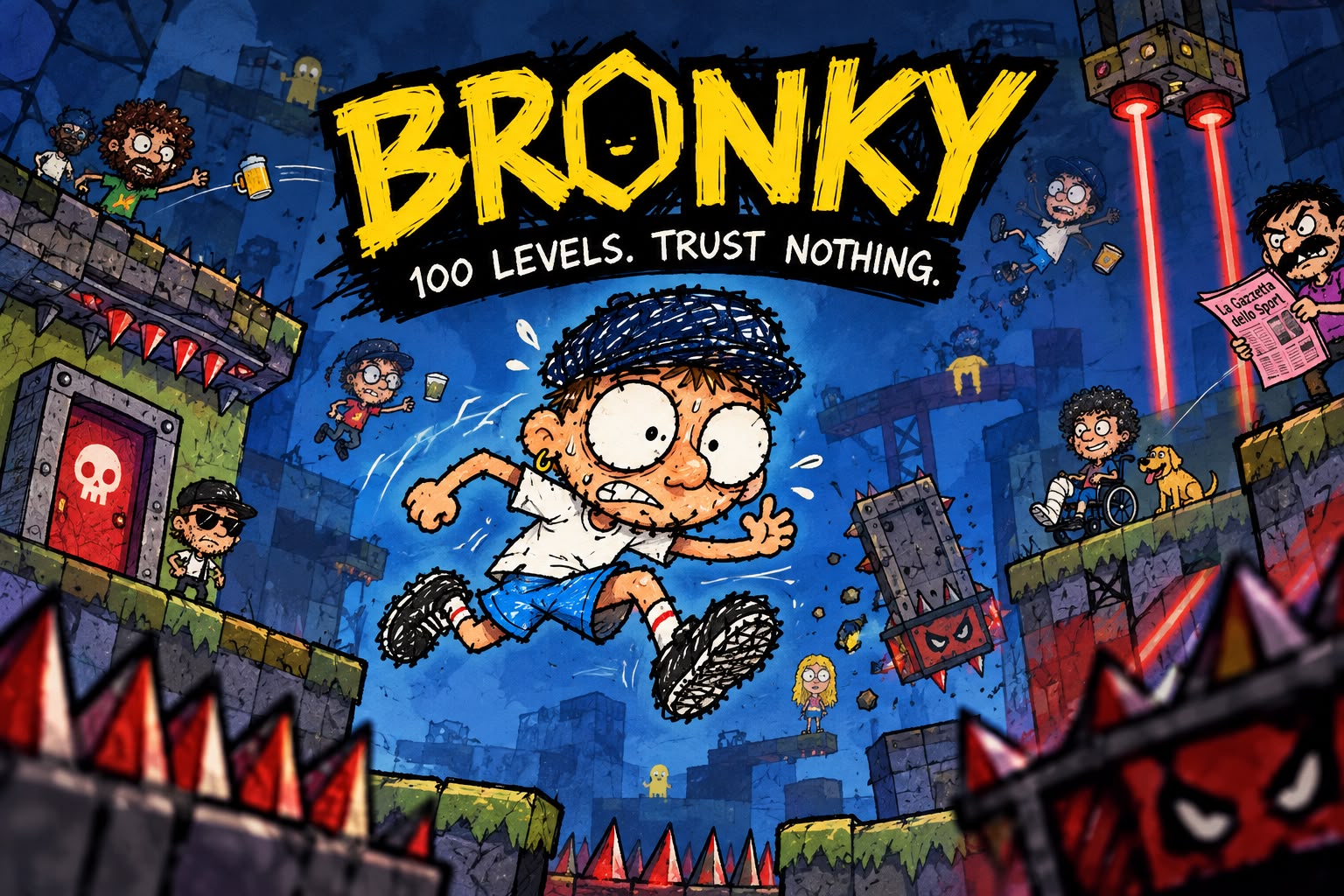BRONKY – The Troll Platformer by BRONC