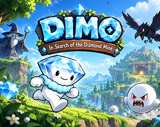 Dimo in search of diamond mine game screenshot