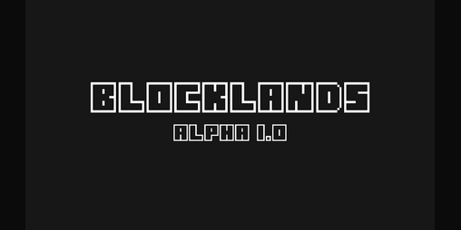 Cover image for Blocklands (alpha 1.34)