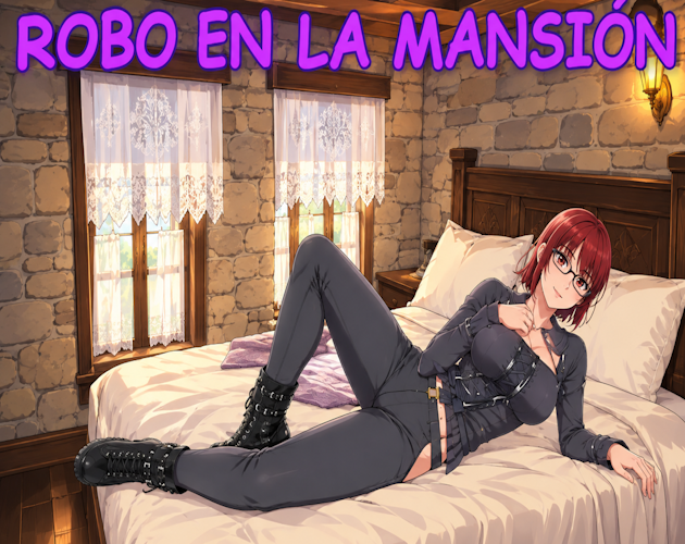 Cover image for Robo en la mansión