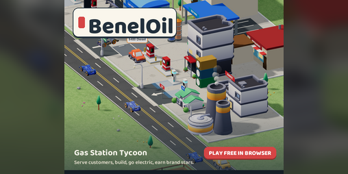 Cover image for BenelOil: Gas Station Tycoon