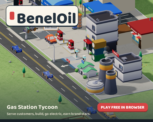 Cover image for BenelOil: Gas Station Tycoon