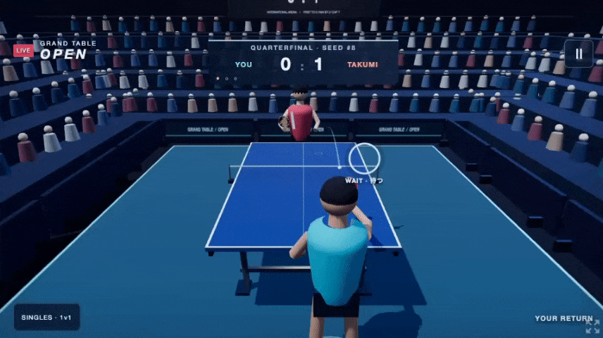 Grand Table Open game screenshot
