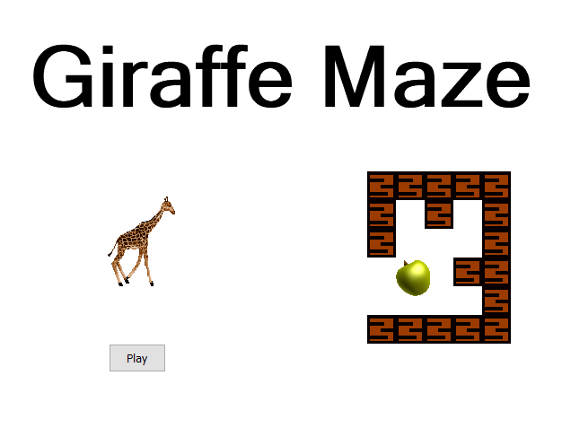 Giraffe Maze