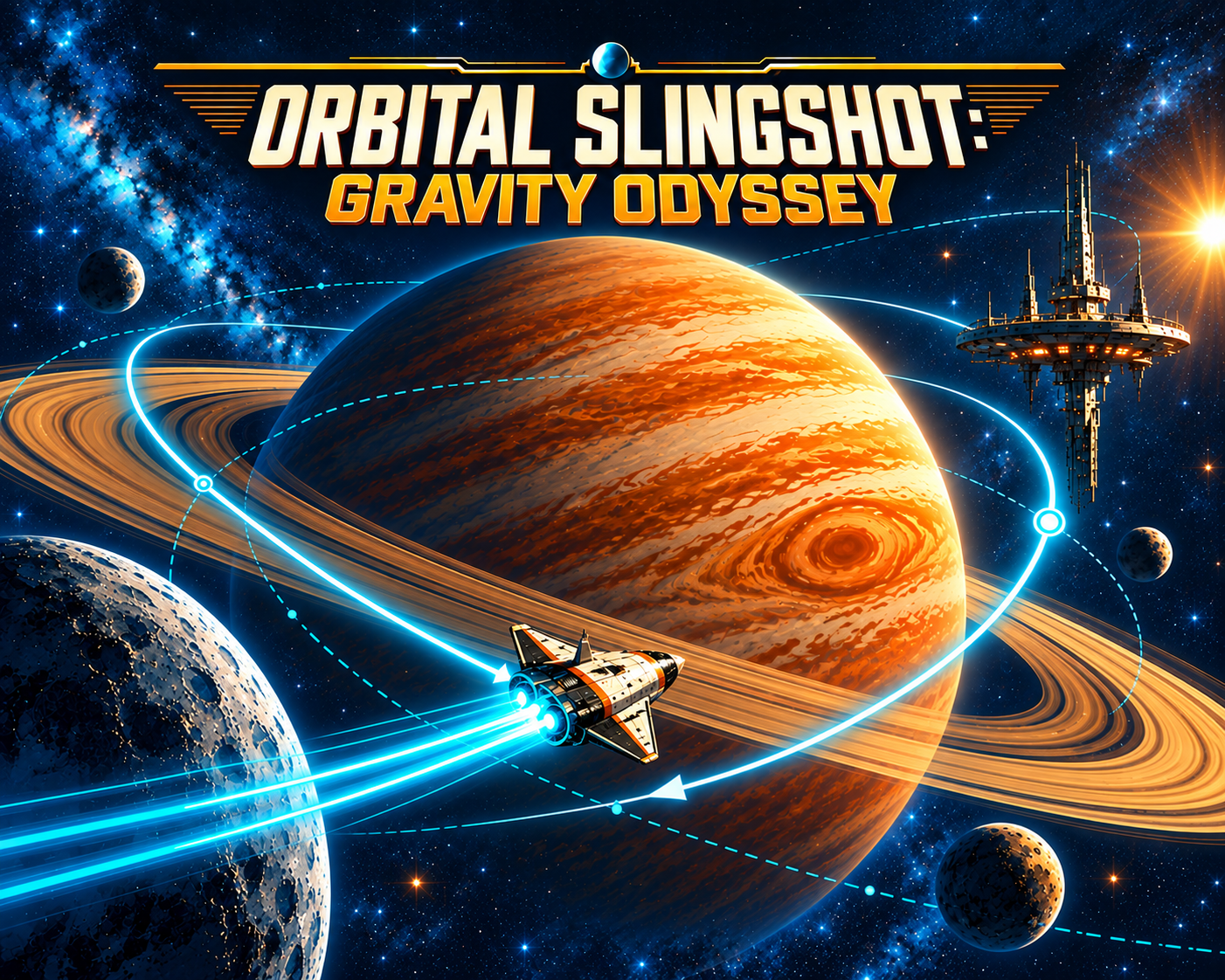 Cover image for Orbital Slingshot: Gravity Odyssey