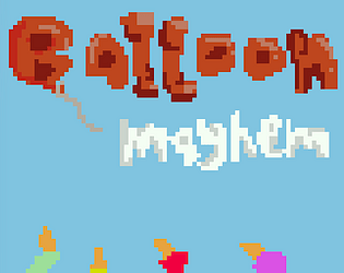 Balloon Mayhem game screenshot